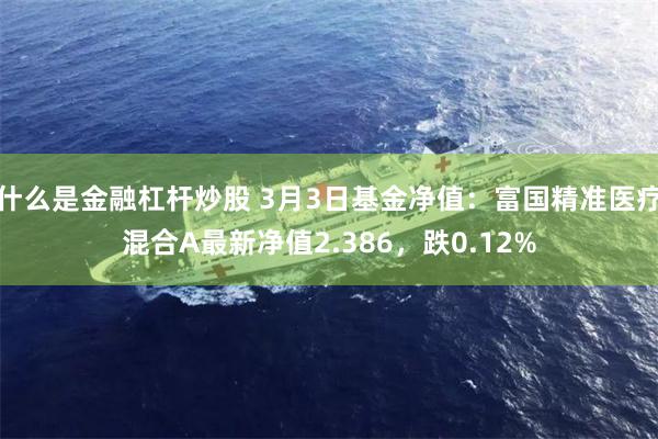 什么是金融杠杆炒股 3月3日基金净值：富国精准医疗混合A最新净值2.386，跌0.12%