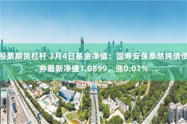 股票期货杠杆 3月4日基金净值：国寿安保泰然纯债债券最新净值1.0899，涨0.01%