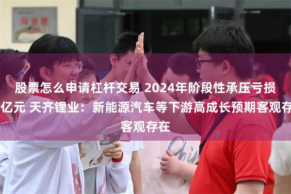 股票怎么申请杠杆交易 2024年阶段性承压亏损79亿元 天齐锂业：新能源汽车等下游高成长预期客观存在