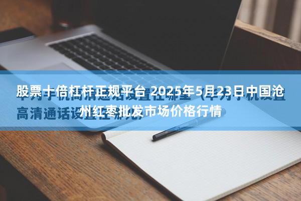 股票十倍杠杆正规平台 2025年5月23日中国沧州红枣批发市场价格行情