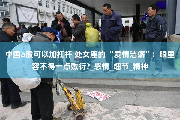 中国a股可以加杠杆 处女座的 “爱情洁癖”：眼里容不得一点敷衍?_感情_细节_精神