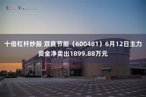 十倍杠杆炒股 双良节能（600481）6月12日主力资金净卖出1899.88万元