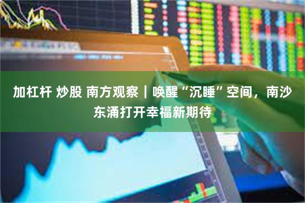 加杠杆 炒股 南方观察｜唤醒“沉睡”空间，南沙东涌打开幸福新期待