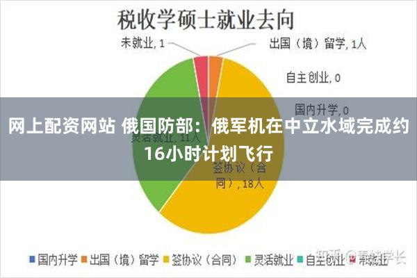 网上配资网站 俄国防部：俄军机在中立水域完成约16小时计划飞行