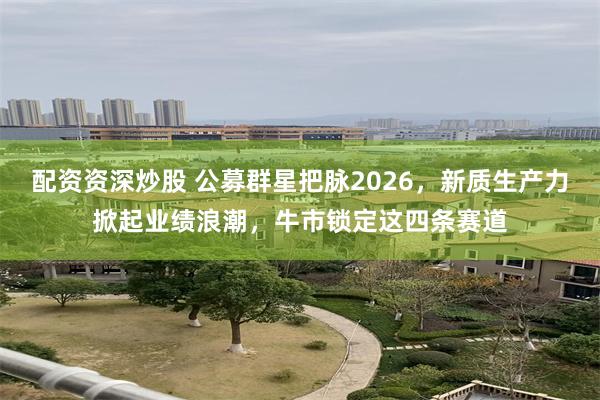 配资资深炒股 公募群星把脉2026，新质生产力掀起业绩浪潮，牛市锁定这四条赛道