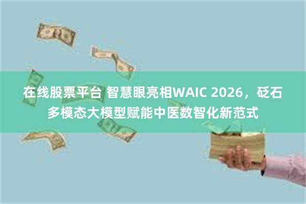 在线股票平台 智慧眼亮相WAIC 2026，砭石多模态大模型赋能中医数智化新范式