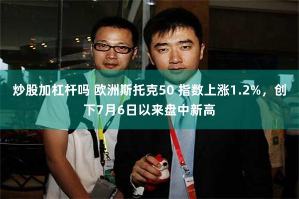 炒股加杠杆吗 欧洲斯托克50 指数上涨1.2%，创下7月6日以来盘中新高